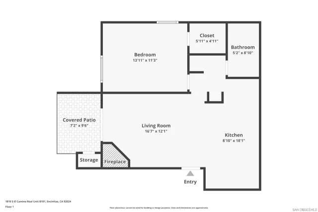 $550,000 | 1810 South El Camino Real, Unit 101, Encinitas, CA 92024