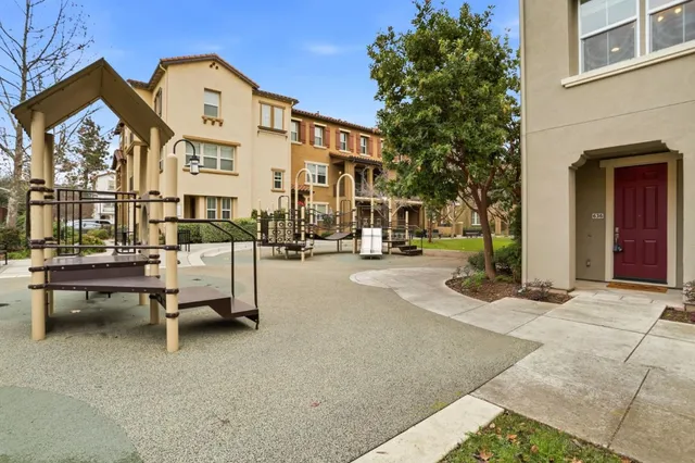 a front view of a building