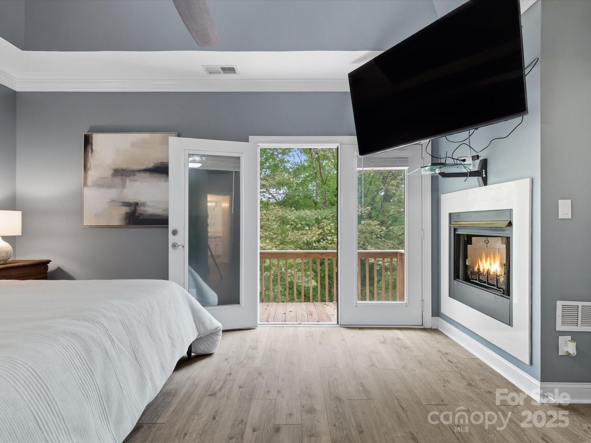 240 Petty Road Gastonia, NC 28056 - Photo 20 of 48 a bedroom with a bed and a television