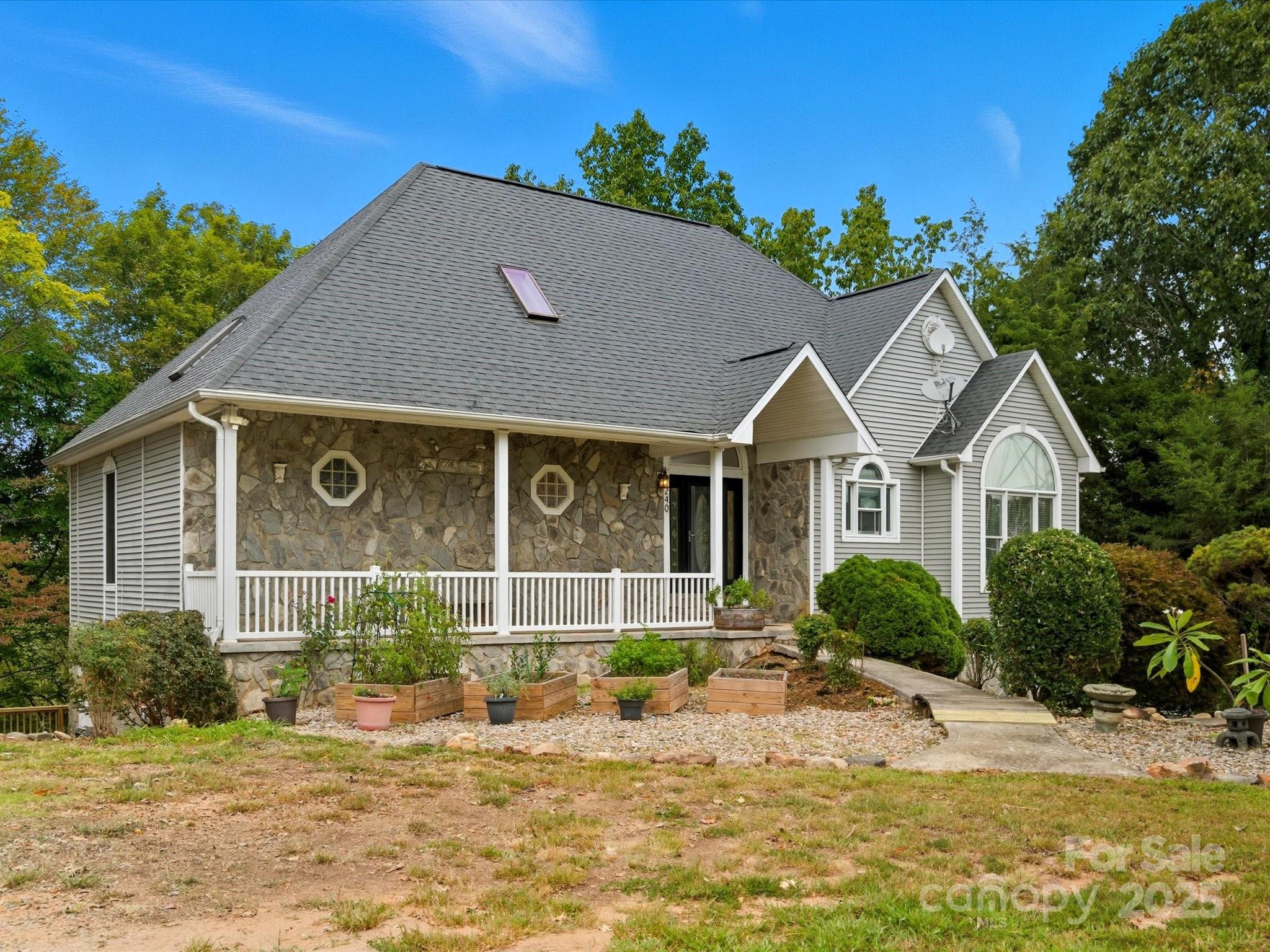 240 Petty Road Gastonia, NC 28056 - Photo 3 of 48 a front view of a house with a yard