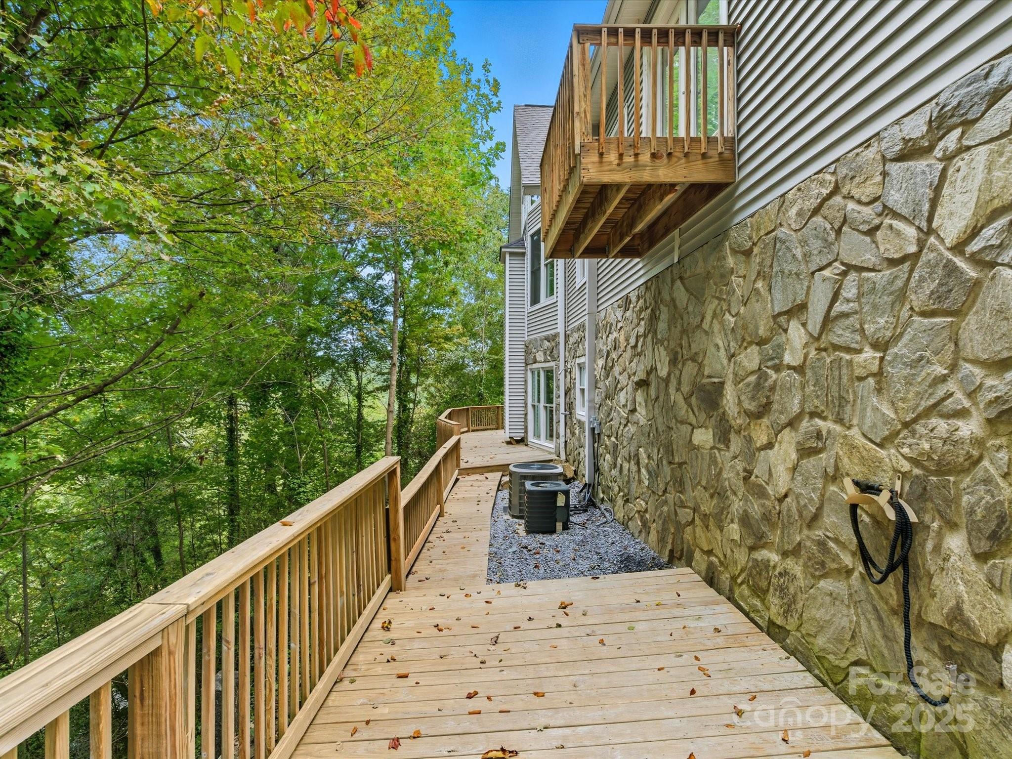 240 Petty Road Gastonia, NC 28056 - Photo 35 of 48 a view of balcony with wooden floor