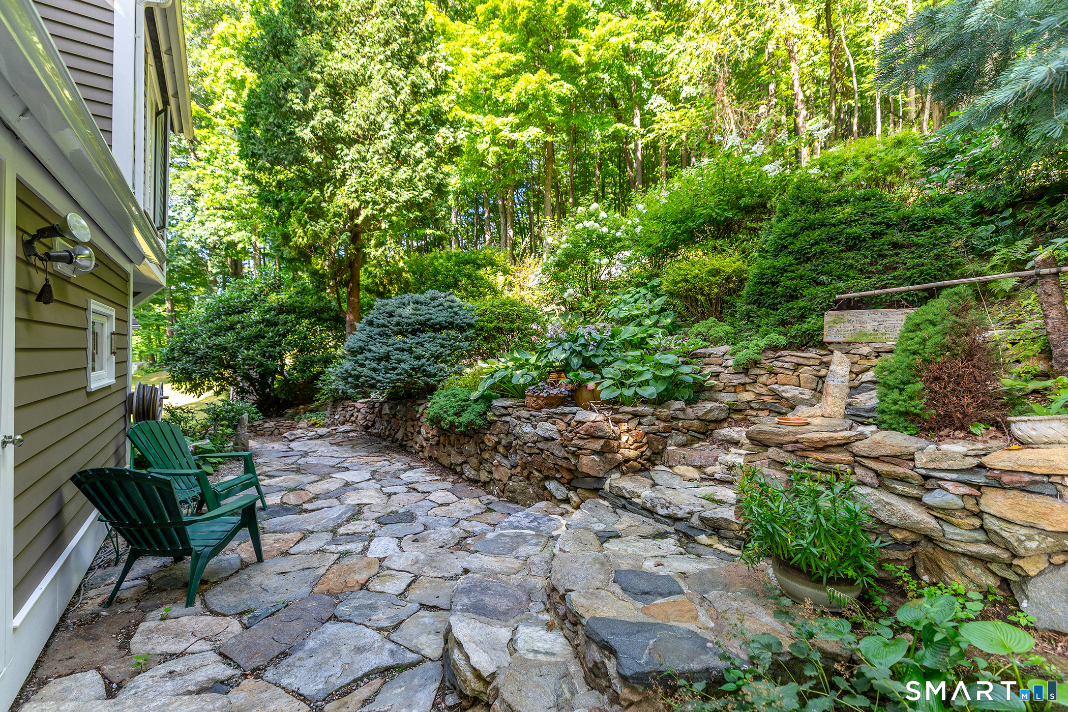91 Muller Road Kent, CT 06757 - Photo 25 of 40 Gorgeous stonework on patio, stairs, and walls