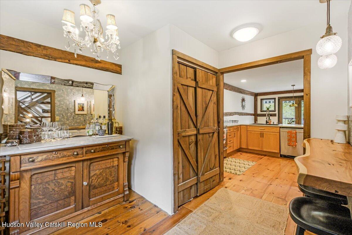 5 Longview Road Clinton, NY 12514 - Photo 16 of 44 a spacious bathroom with a granite countertop sink a mirror and shower