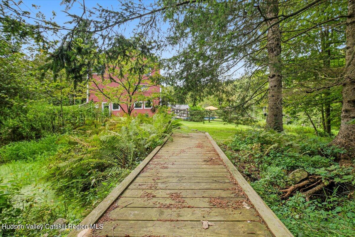 5 Longview Road Clinton, NY 12514 - Photo 40 of 44 a view of a garden with pathway