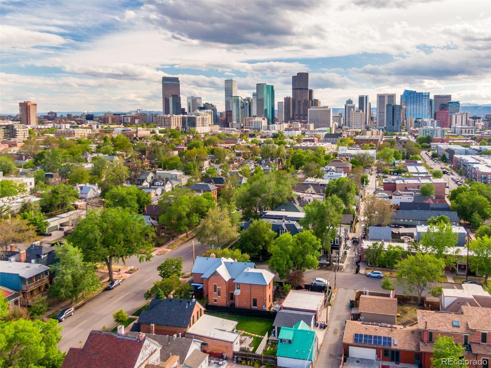 2815 Curtis Street Denver, CO 80205 - Photo 40 of 48 a view of a city