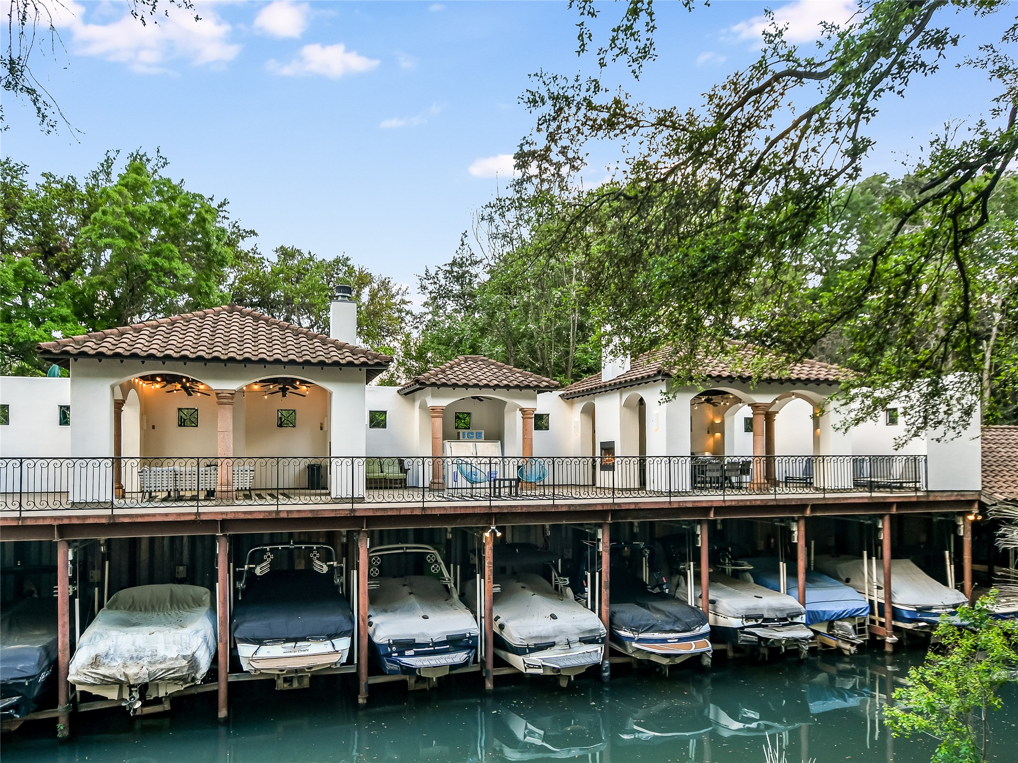 1910 Rue De St Tropez, Unit 4 Austin, TX 78746 - Photo 14 of 27 Community Cabana, Boat Slip 24