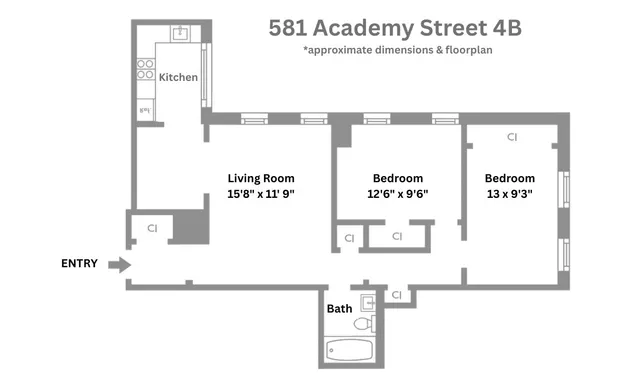 $299,000 | 581 Academy Street, Unit 4B | Inwood