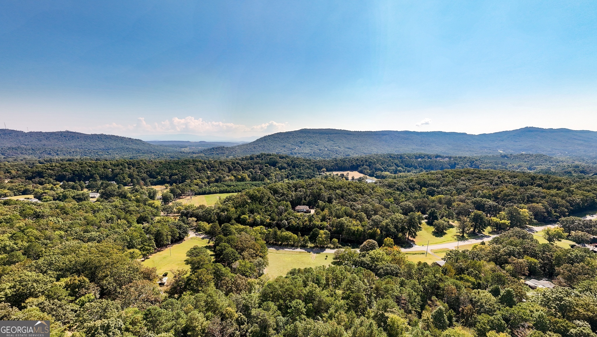 359 LaFayette Road Rocky Face, GA 30740 - Photo 11 of 54 a view of a town with mountains in the background