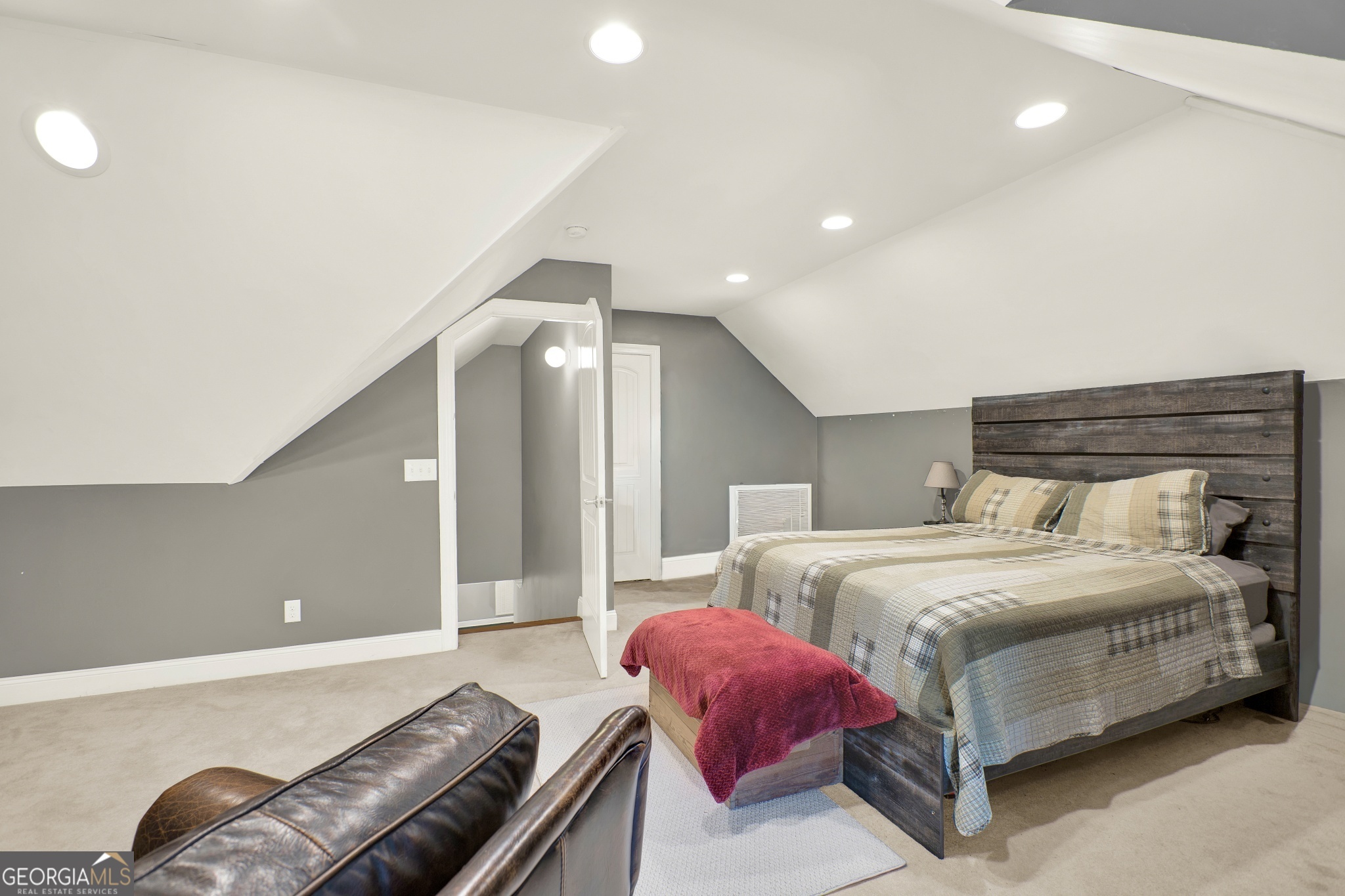 359 LaFayette Road Rocky Face, GA 30740 - Photo 52 of 54 a bedroom with a bed and a couch