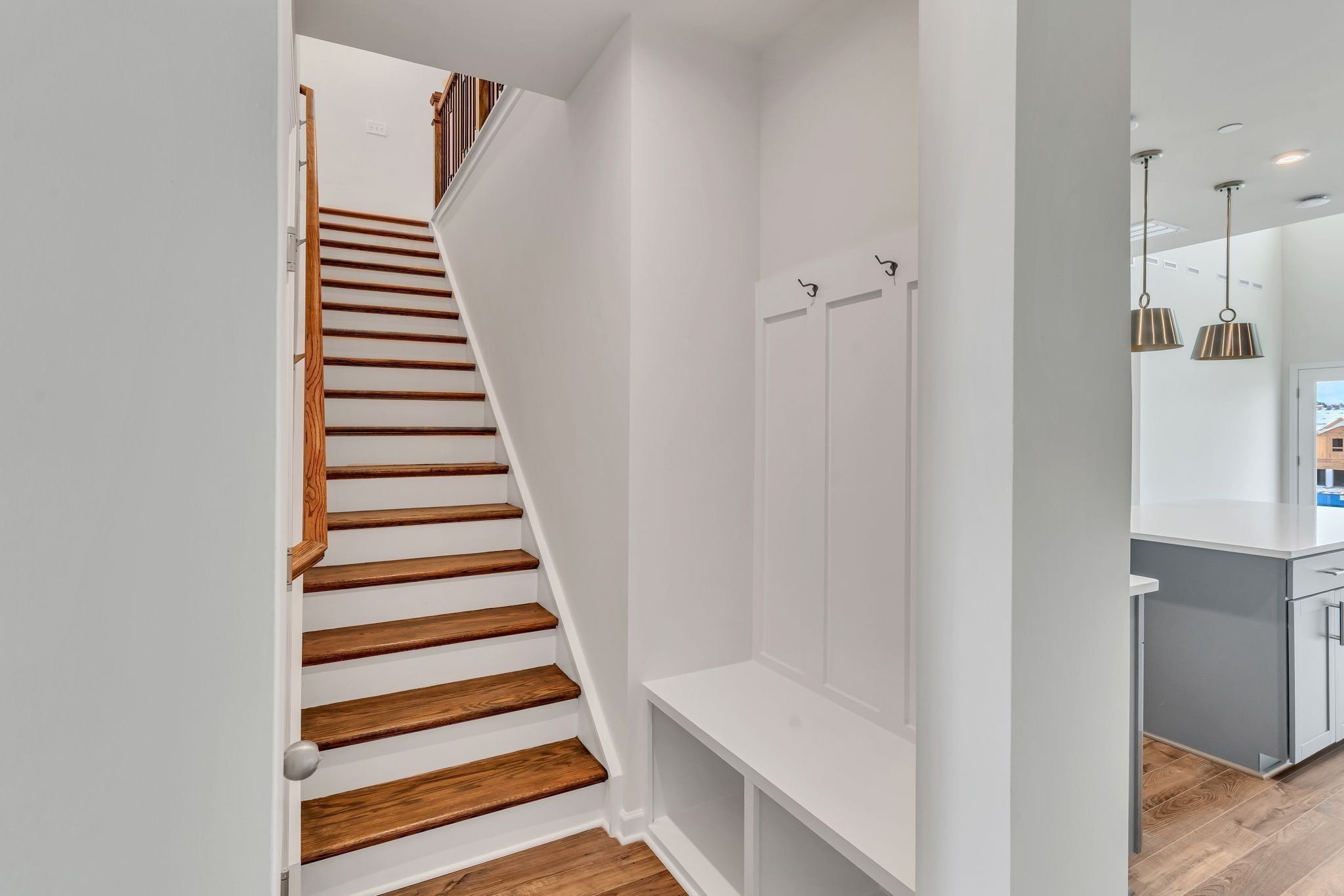 621 Club View Way Mount Juliet, TN 37122 - Photo 18 of 36 a view of a hallway with wooden floor and entryway