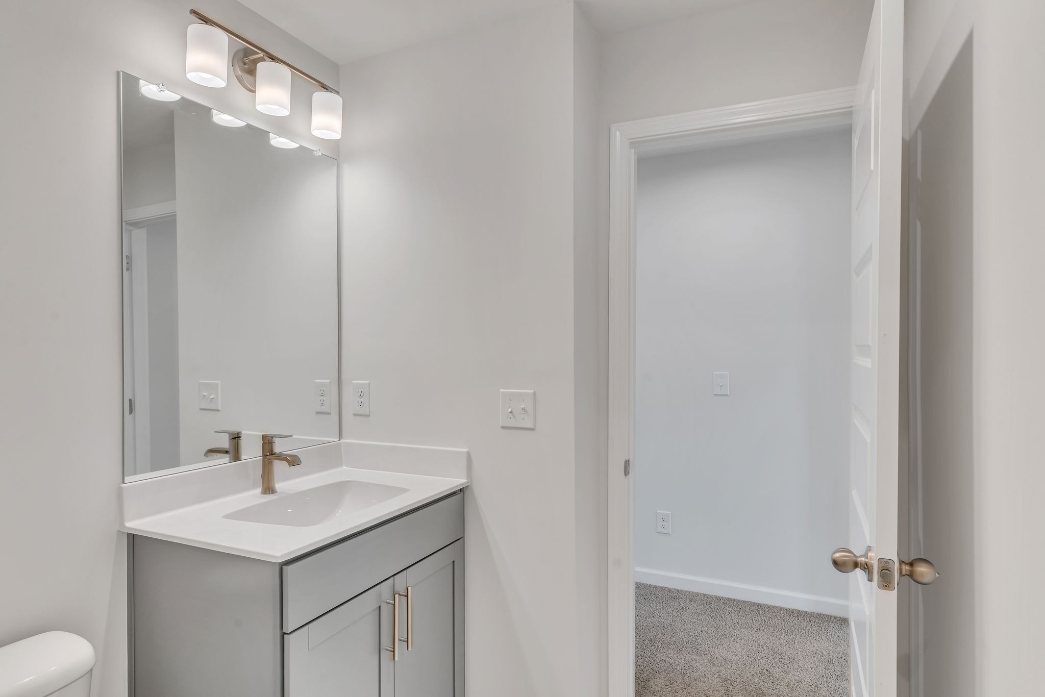 621 Club View Way Mount Juliet, TN 37122 - Photo 24 of 36 a bathroom with a sink and a mirror