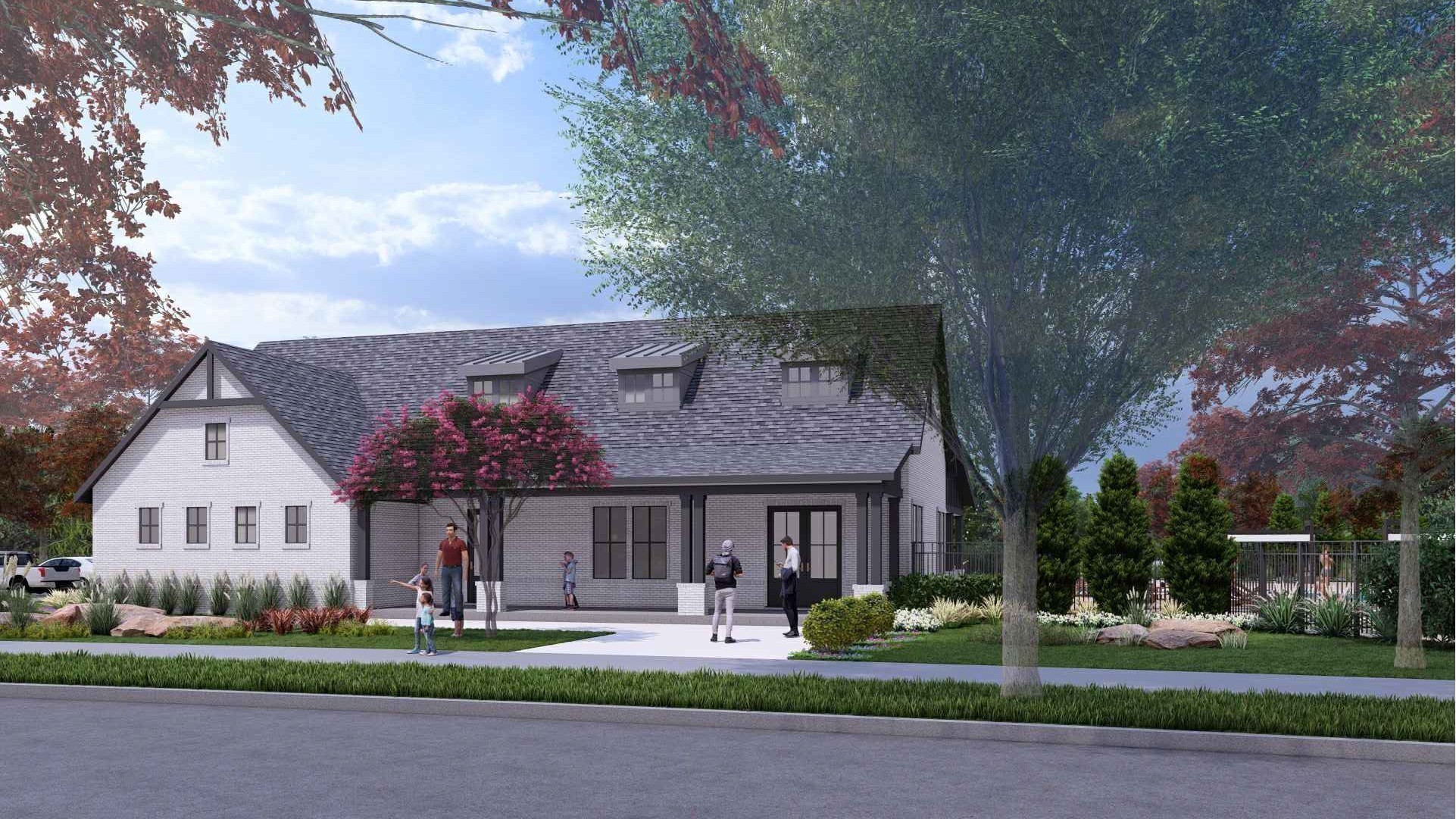 621 Club View Way Mount Juliet, TN 37122 - Photo 35 of 36 a front view of a house with garden and trees