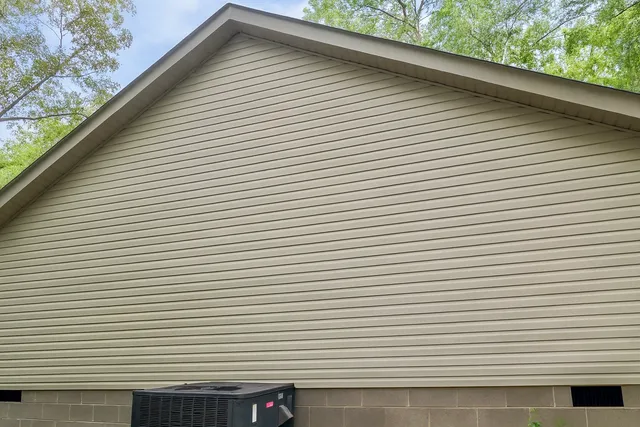 a view of a white house