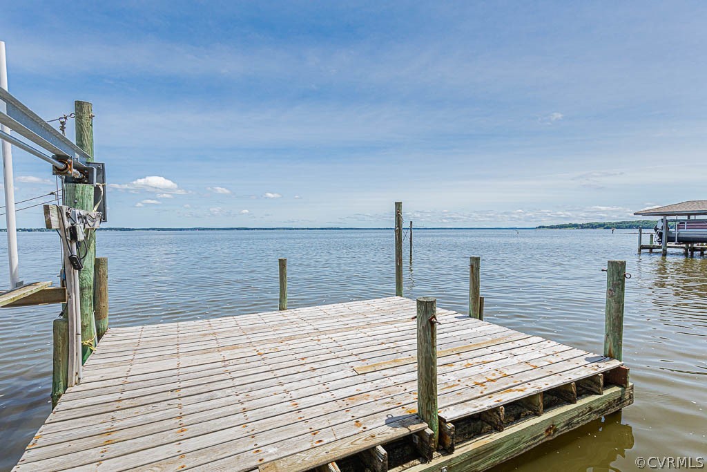483 Riverside Drive Center Cross, VA 22437 - Photo 6 of 50 Dock platform at the end of the pier. A perfect pl