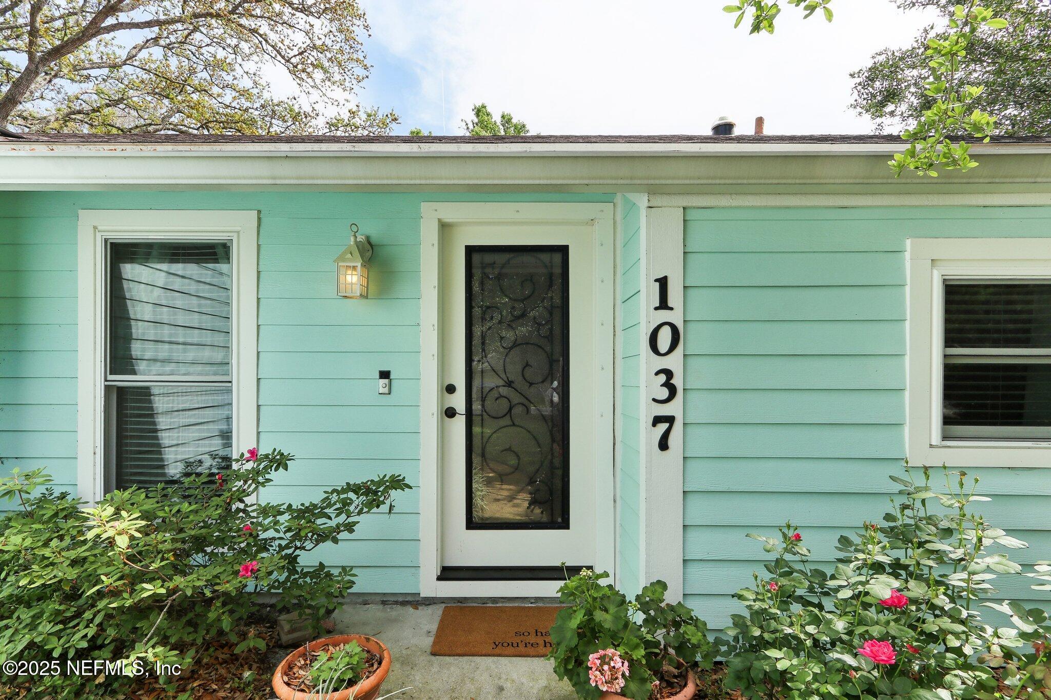 1037 Kings Road Neptune Beach, FL 32266 - Photo 36 of 44 Front Door of your Beach Home!