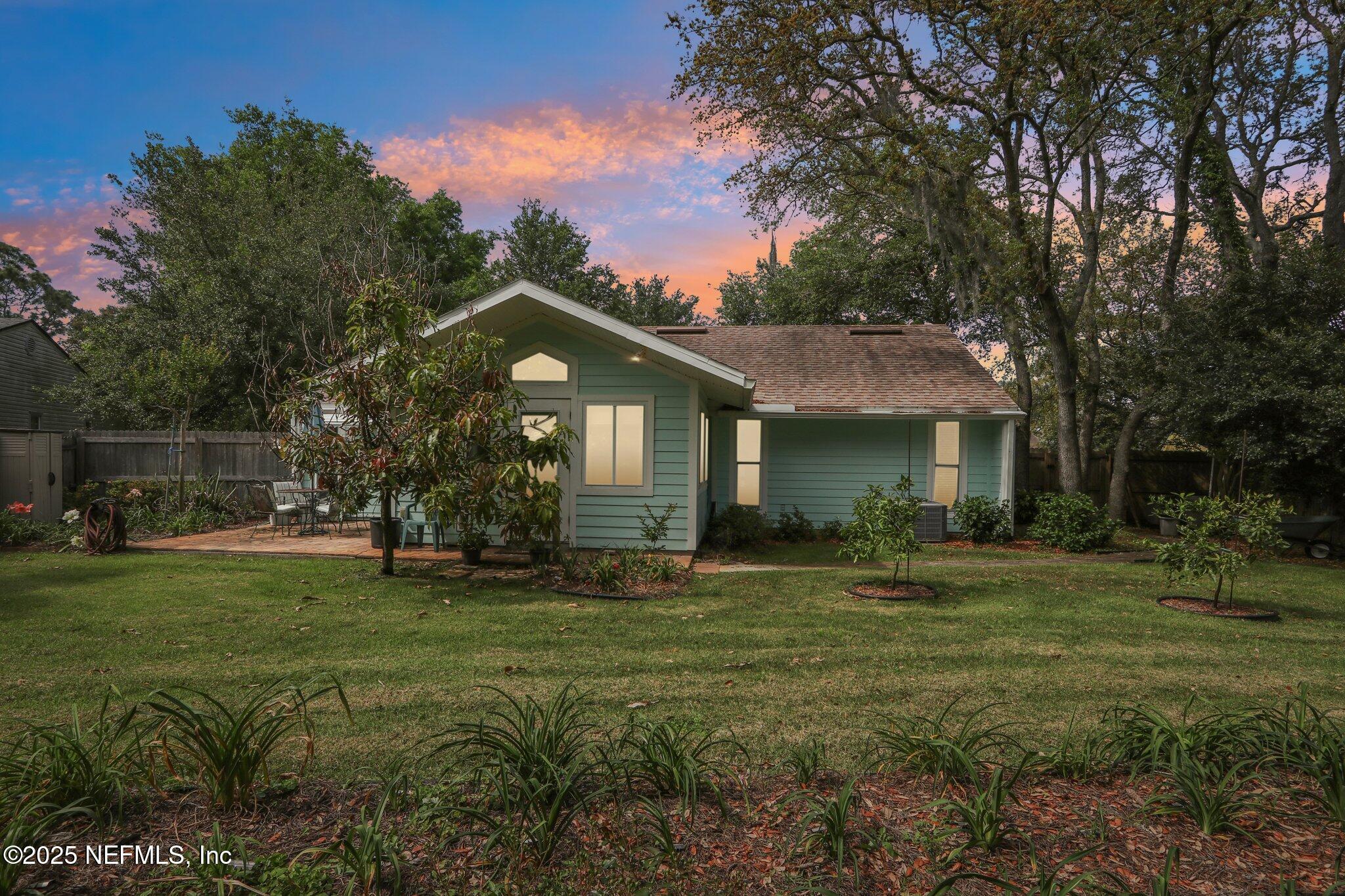 1037 Kings Road Neptune Beach, FL 32266 - Photo 44 of 44 Twilight Photo of Back of the Home
