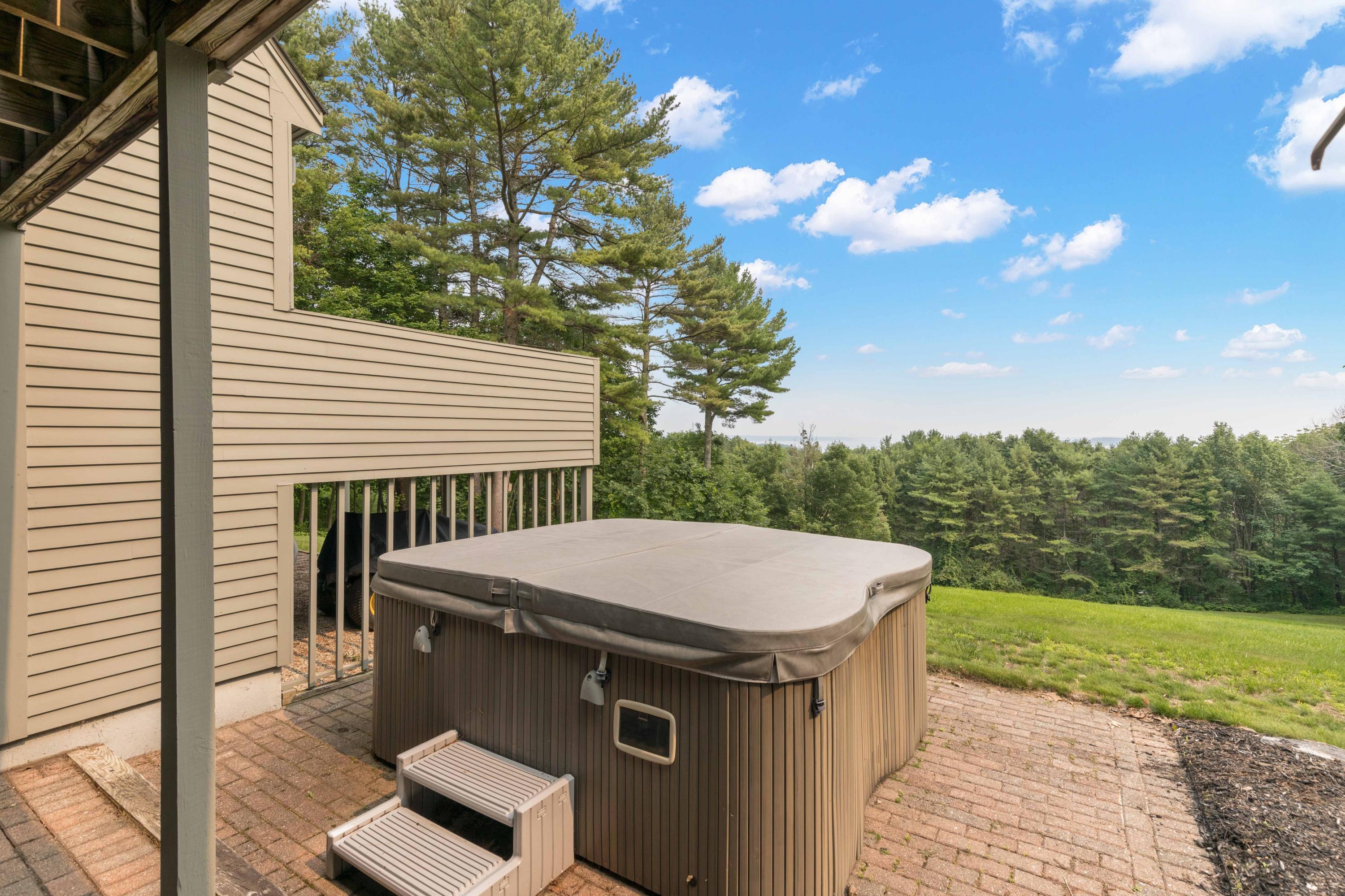 71 Schooner Ridge Road Cumberland Foreside, ME 04110 - Photo 42 of 57 Hot Tub on the Patio