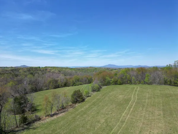 a view of an outdoor space and a mountain view