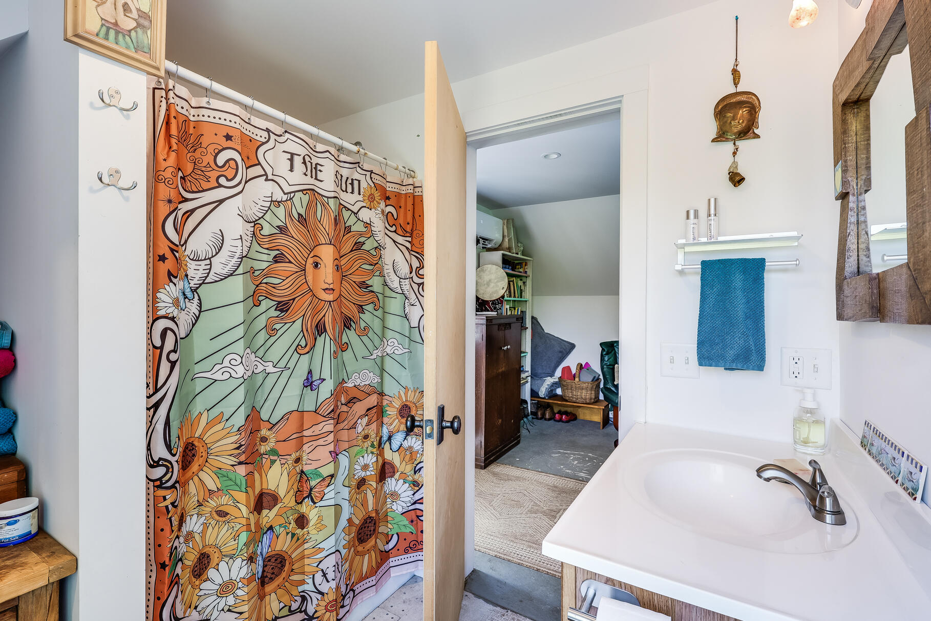 23 Old Bridge Road Truro, MA 02666 - Photo 13 of 44 a bathroom with a sink and a tub