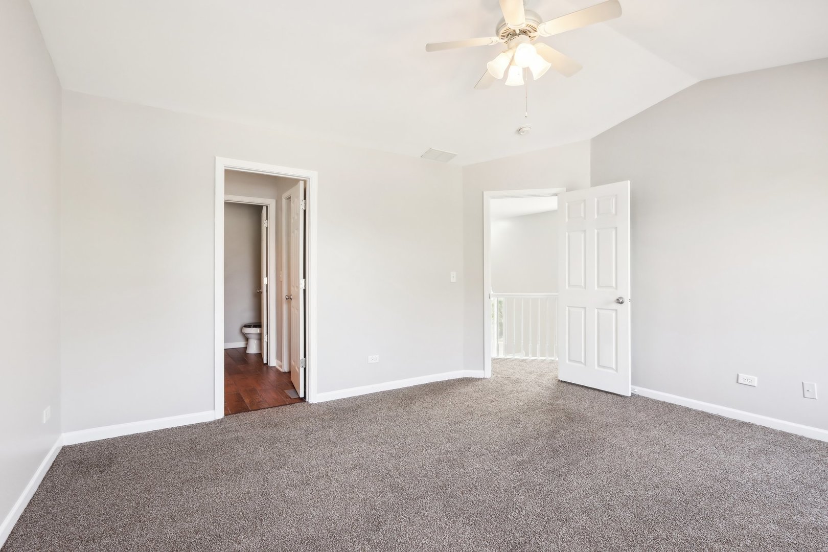 346 Richfield Trail Romeoville, IL 60446 - Photo 18 of 32 an empty room with fan and entryway
