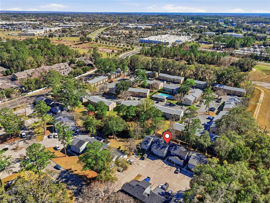 4427 Southwest 21st Lane Gainesville, FL 32607 - Photo 28 of 36 an aerial view of a city