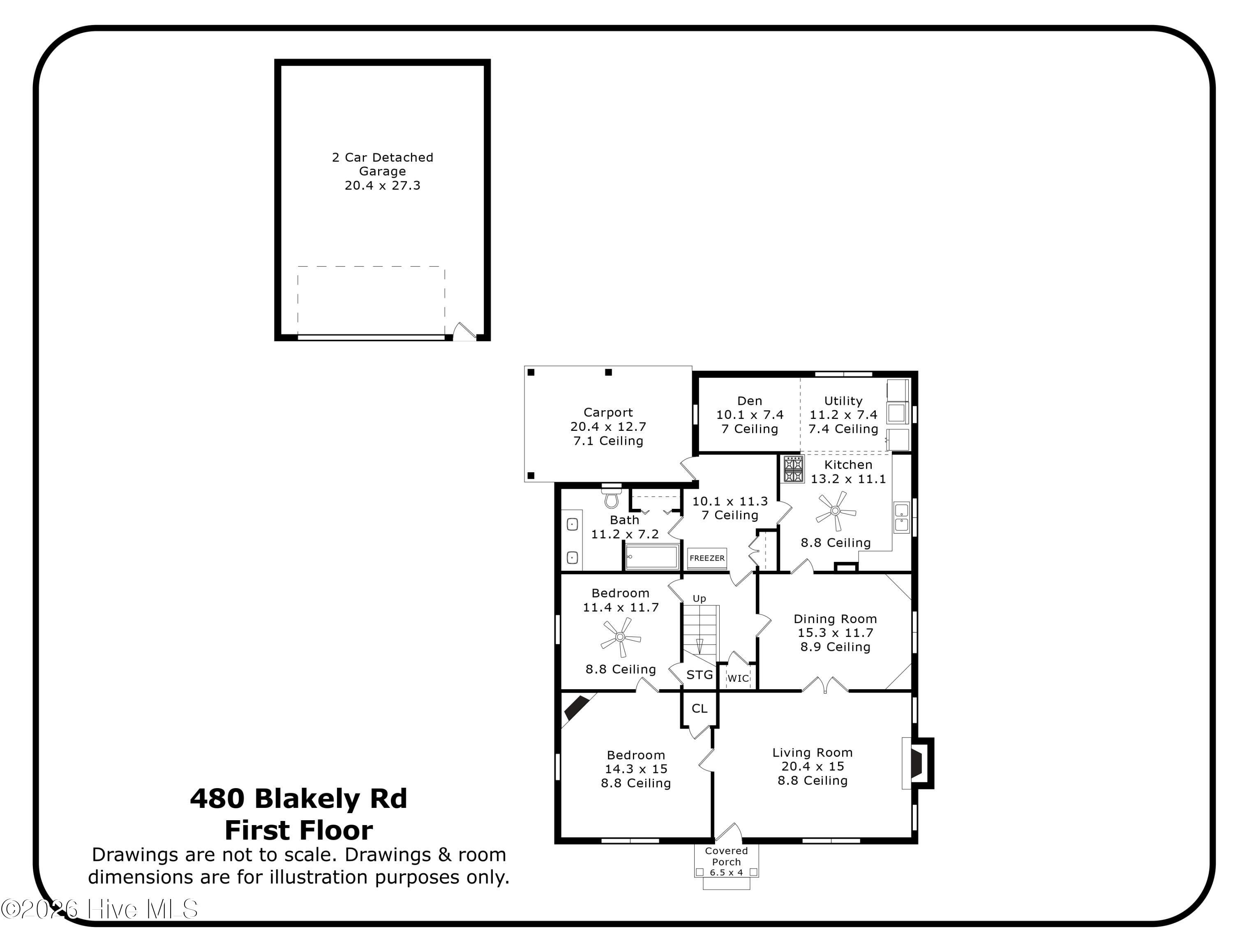 480 Blakely Road Sanford, NC 27332 - Photo 65 of 66 480 Blakely Rd_First Floor