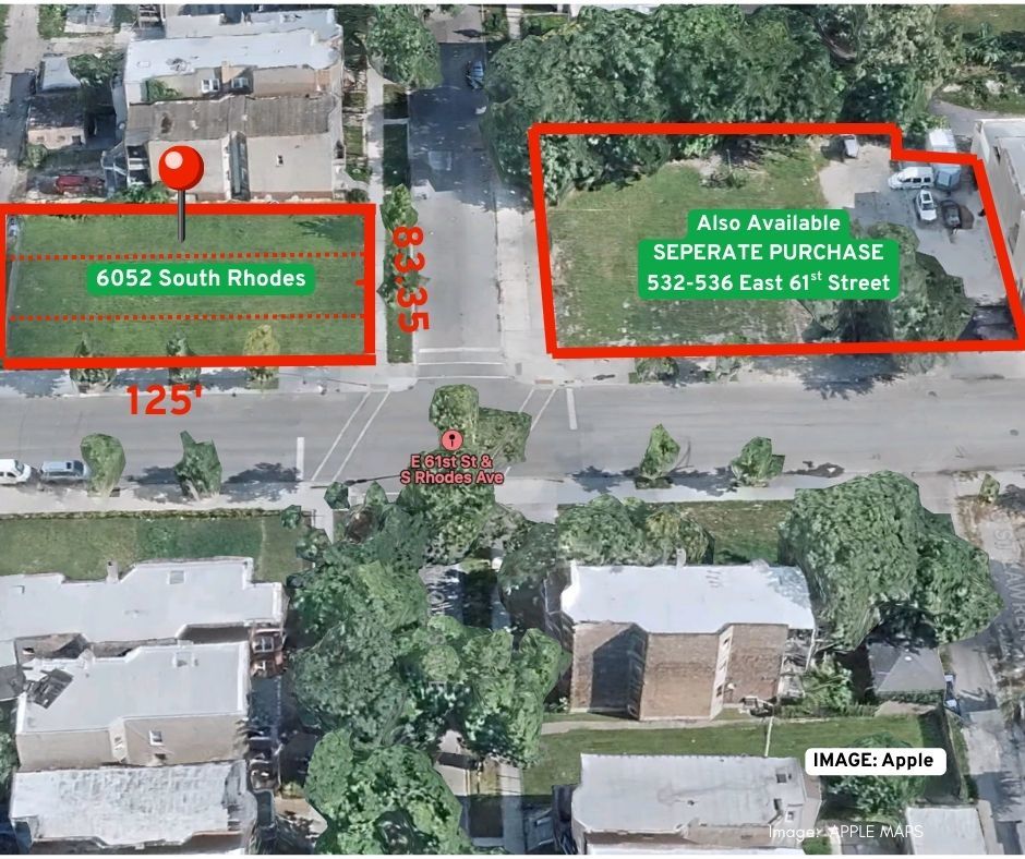 6052 South Rhodes Avenue Chicago, IL 60637 - Photo 4 of 6 an aerial view of multiple house