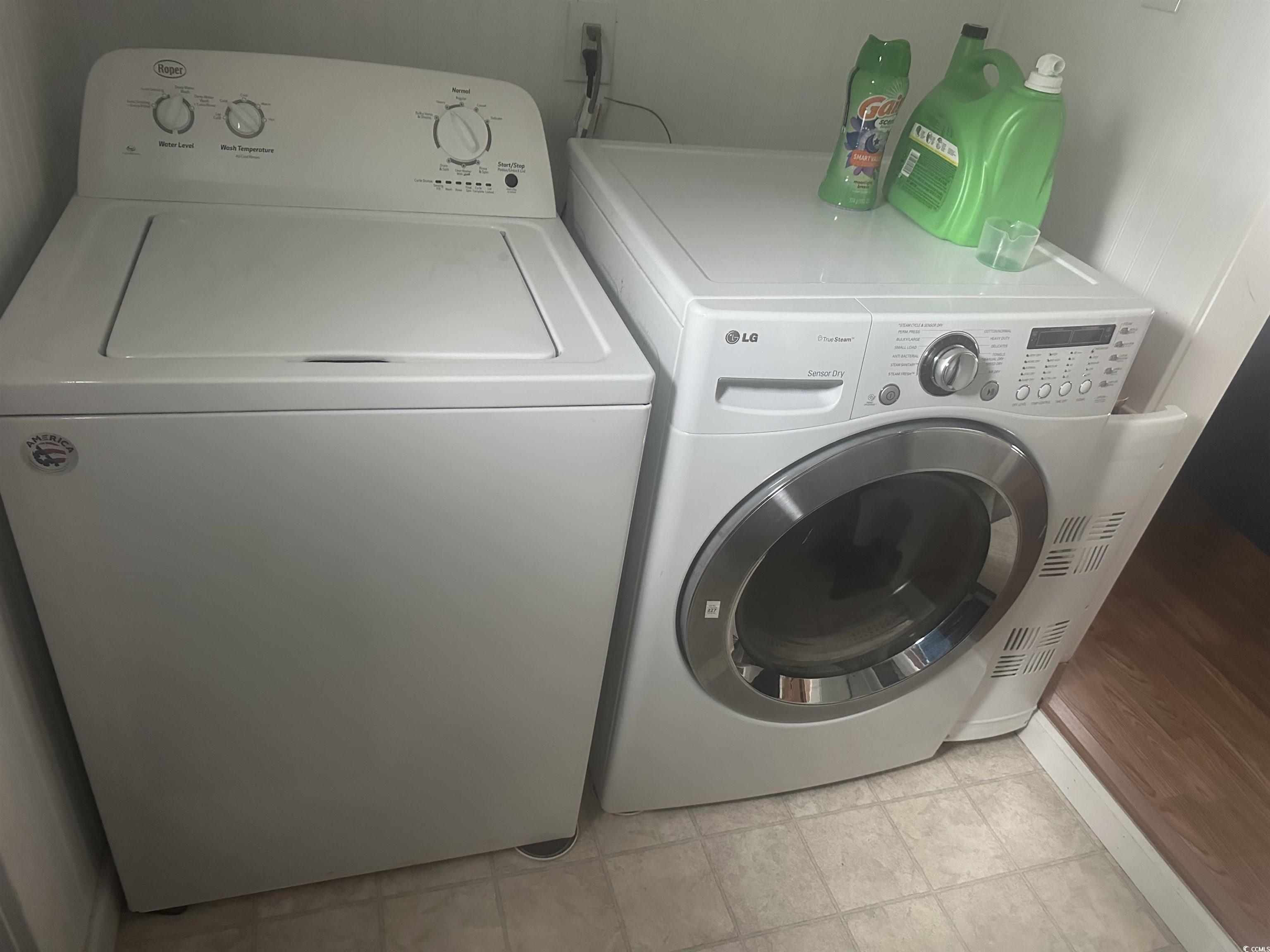 613-431 5th Avenue South Myrtle Beach, SC 29577 - Photo 17 of 36 Laundry area with separate washer and dryer