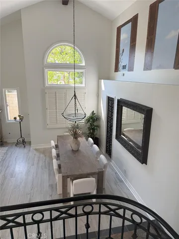 a view of a livingroom with furniture and window