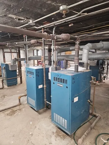 a view of a storage room