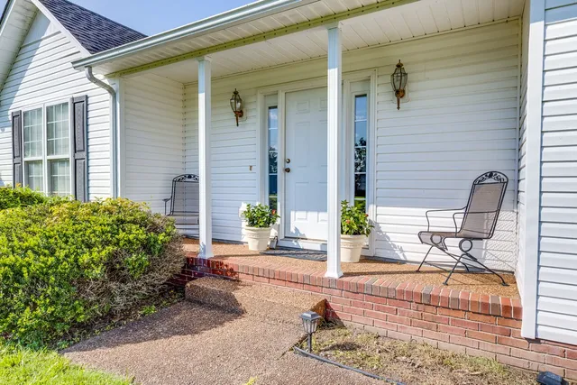 a house view with a sitting space