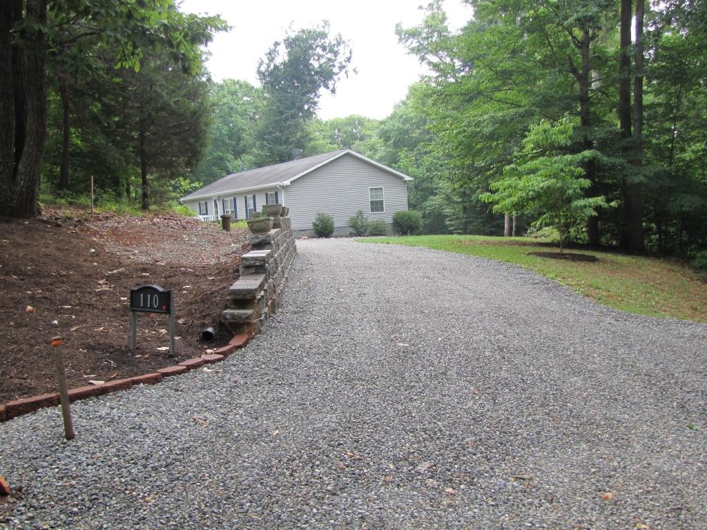 110 Old Post Road Moneta, VA 24121 - Photo 17 of 99 a view of a house with backyard and trees