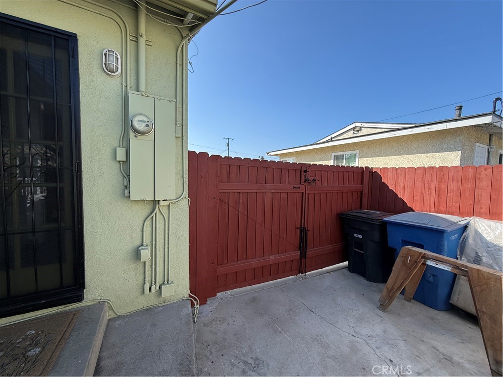 110 Rigsby Street La Habra, CA 90631 - Photo 22 of 41 Outside back door, gate to driveway