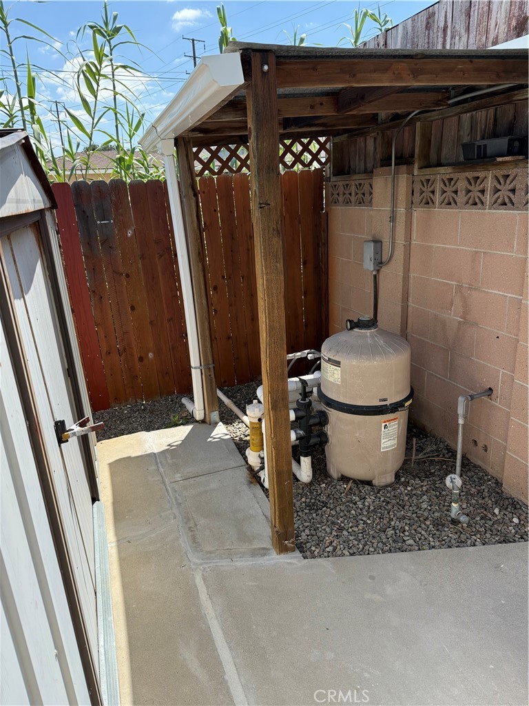 110 Rigsby Street La Habra, CA 90631 - Photo 38 of 41 Pool equipment is also on the back side of Storage area