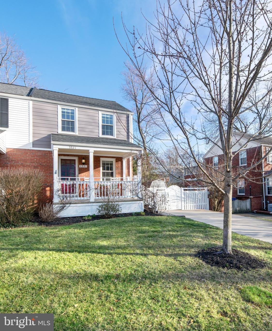 5921 Monticello Road Alexandria, VA 22303 - Photo 1 of 40 Move in Ready Updated Townhome 3 Blocks to Metro