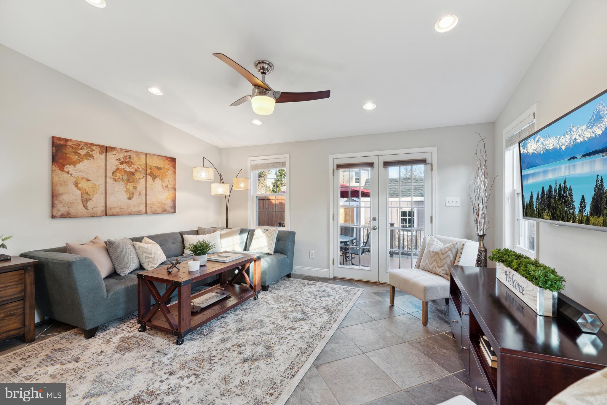 5921 Monticello Road Alexandria, VA 22303 - Photo 12 of 40 Huge family room addition - home freshly painted