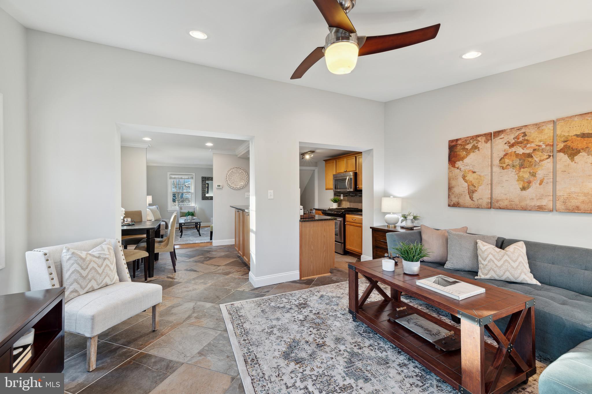 5921 Monticello Road Alexandria, VA 22303 - Photo 16 of 40 Ideal flow between formal and informal spaces