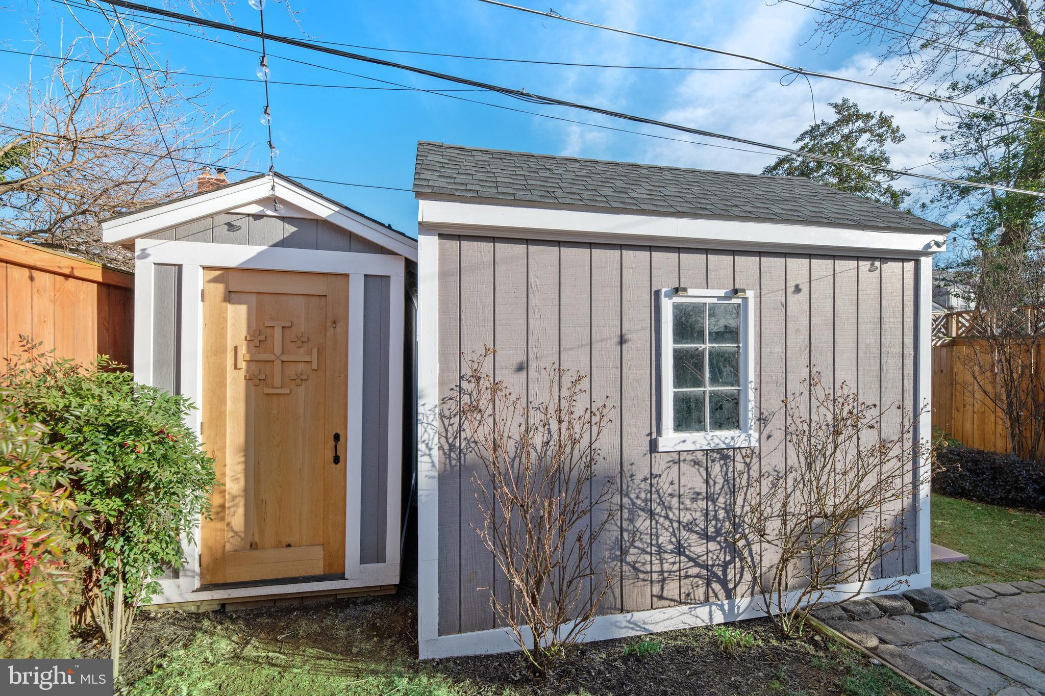 5921 Monticello Road Alexandria, VA 22303 - Photo 20 of 40 Two large sheds for secure storage