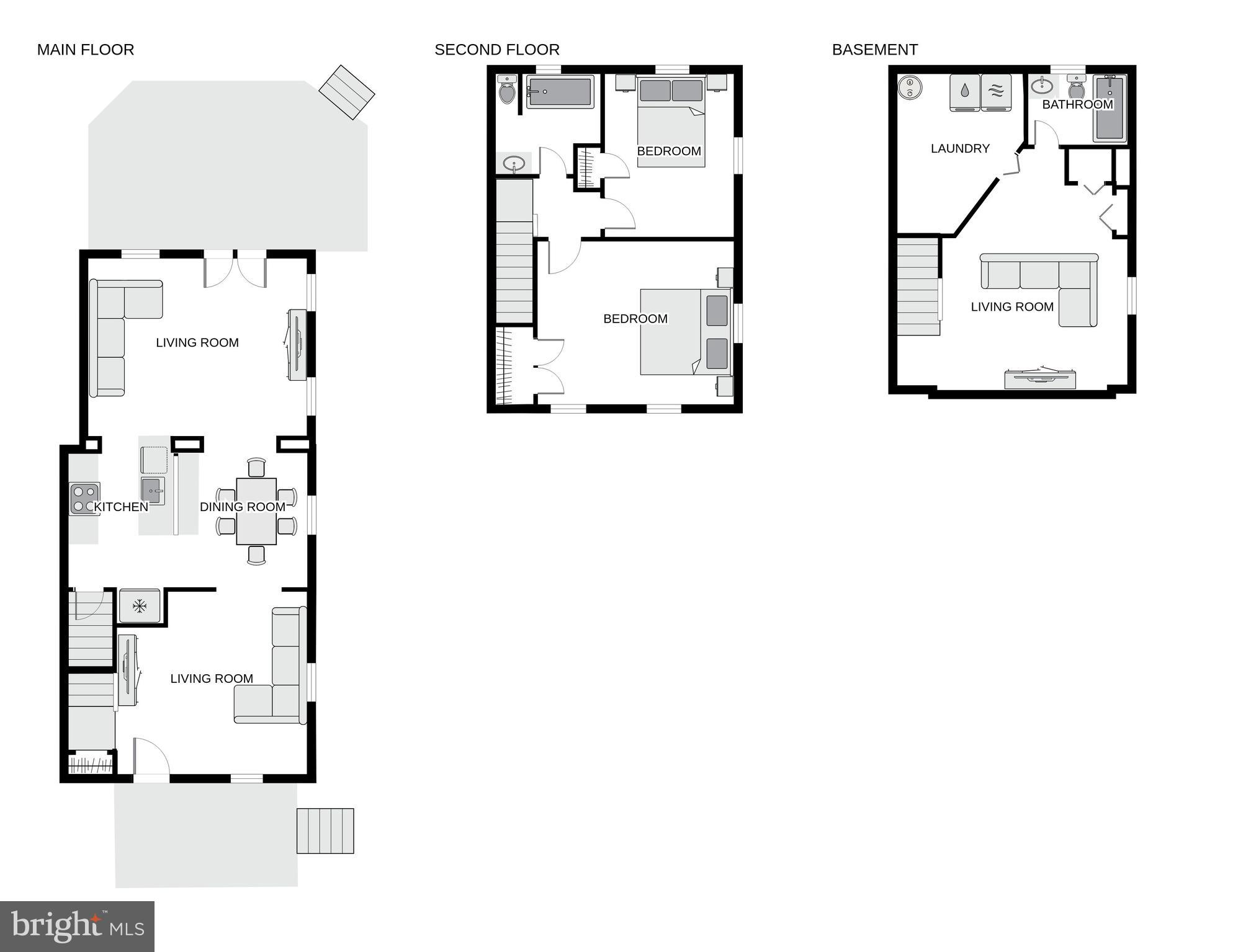 5921 Monticello Road Alexandria, VA 22303 - Photo 40 of 40 Floor Plans