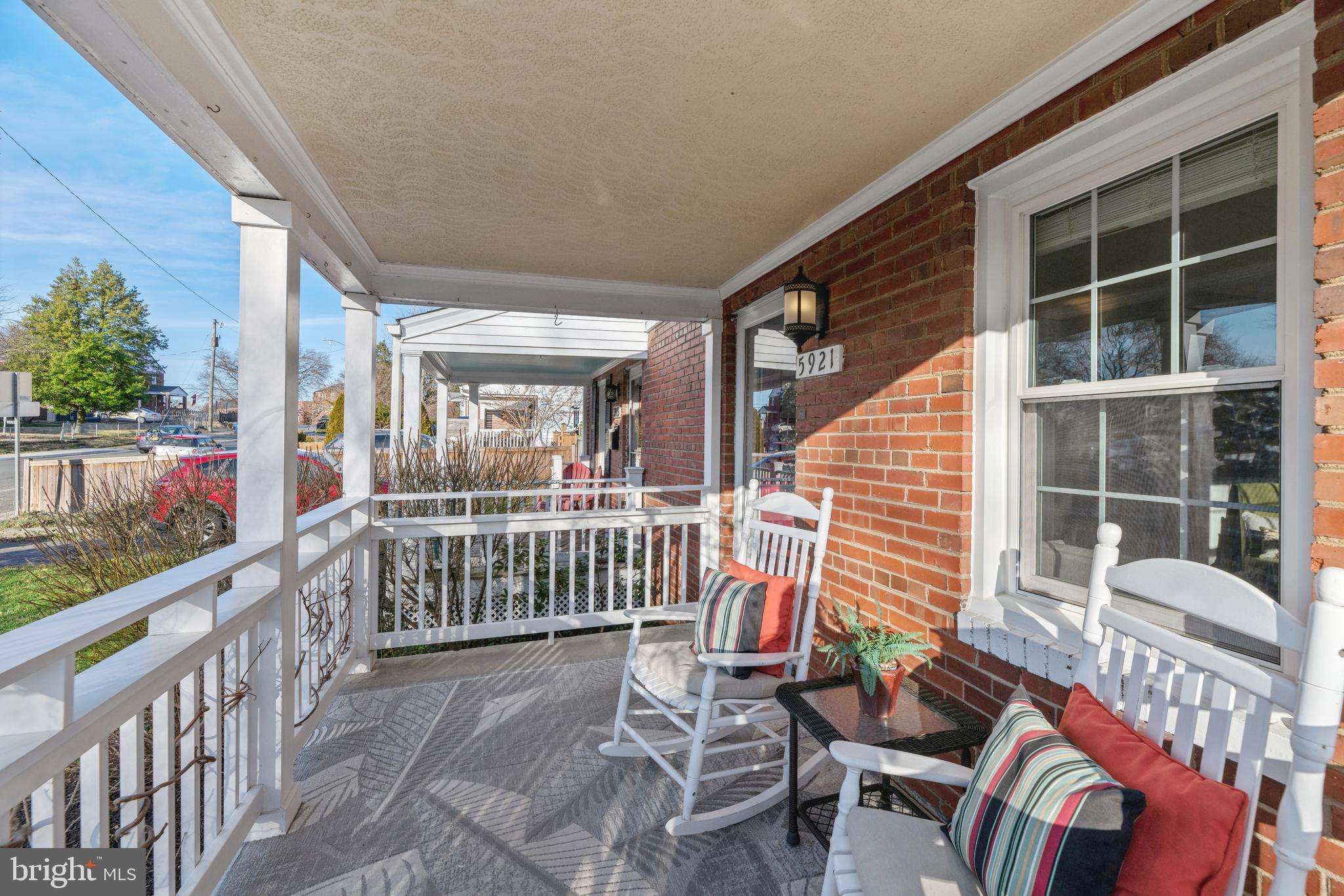 5921 Monticello Road Alexandria, VA 22303 - Photo 4 of 40 Enjoy morning coffee while visting with neighbors