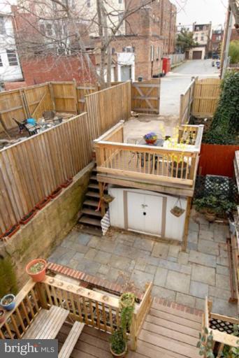 1007 E Street Northeast Washington, DC 20002 - Photo 19 of 21 Back yard