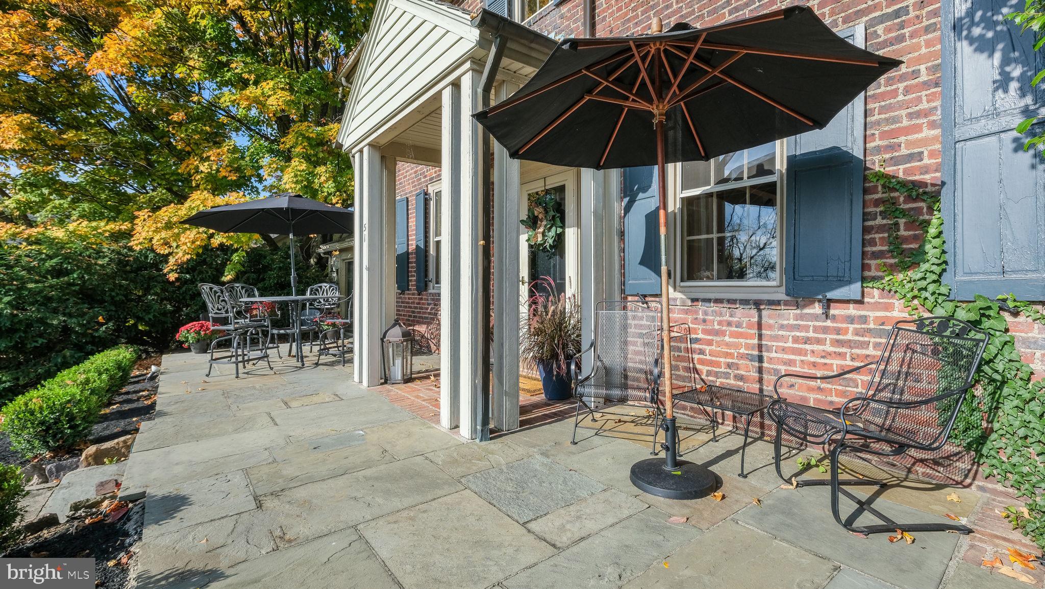 51 Golfview Road Doylestown, PA 18901 - Photo 4 of 67 Flagstone Patio - morning coffees w/the sunrise