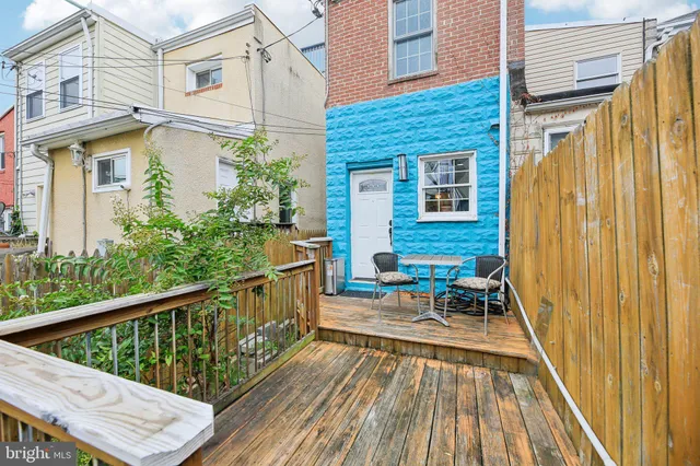 a view of a building with a city view