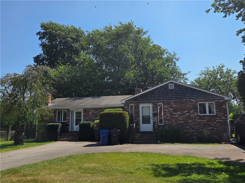 23 Butler Street Newport, RI 02840 - Photo 1 of 18 Well maintained brick front L shaped duplex ranch