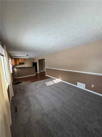 a view of empty room