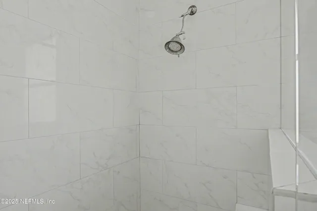 a view of a livingroom with furniture and furniture