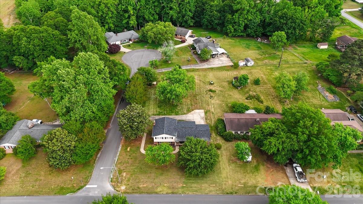 1527 Rhyne Street Shelby, NC 28152 - Photo 30 of 30 an aerial view of house with yard swimming pool and outdoor seating