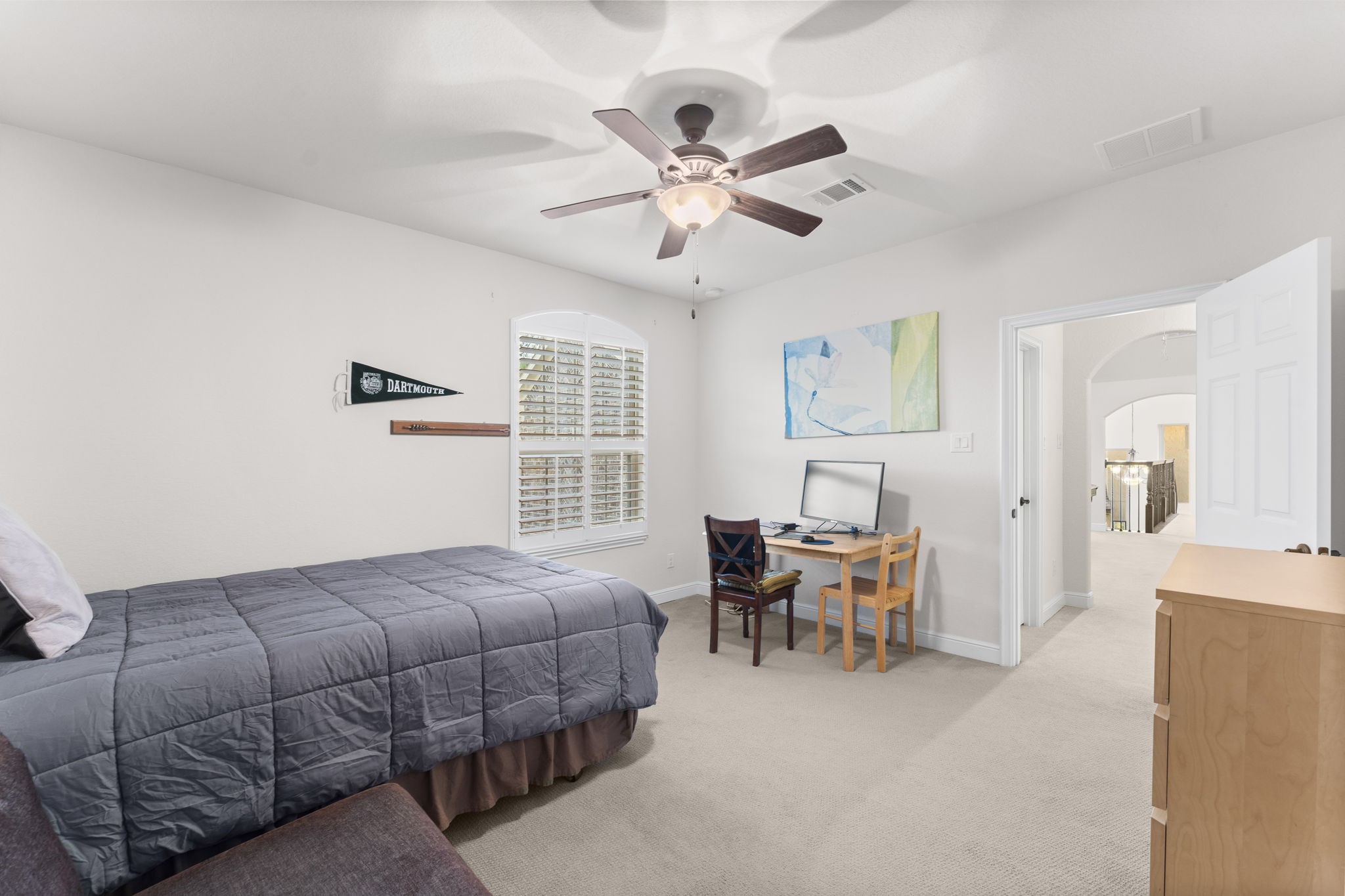 4022 Sabine Valley Trail Spring, TX 77386 - Photo 35 of 50 Secondary bedroom with ensuite bathroom.