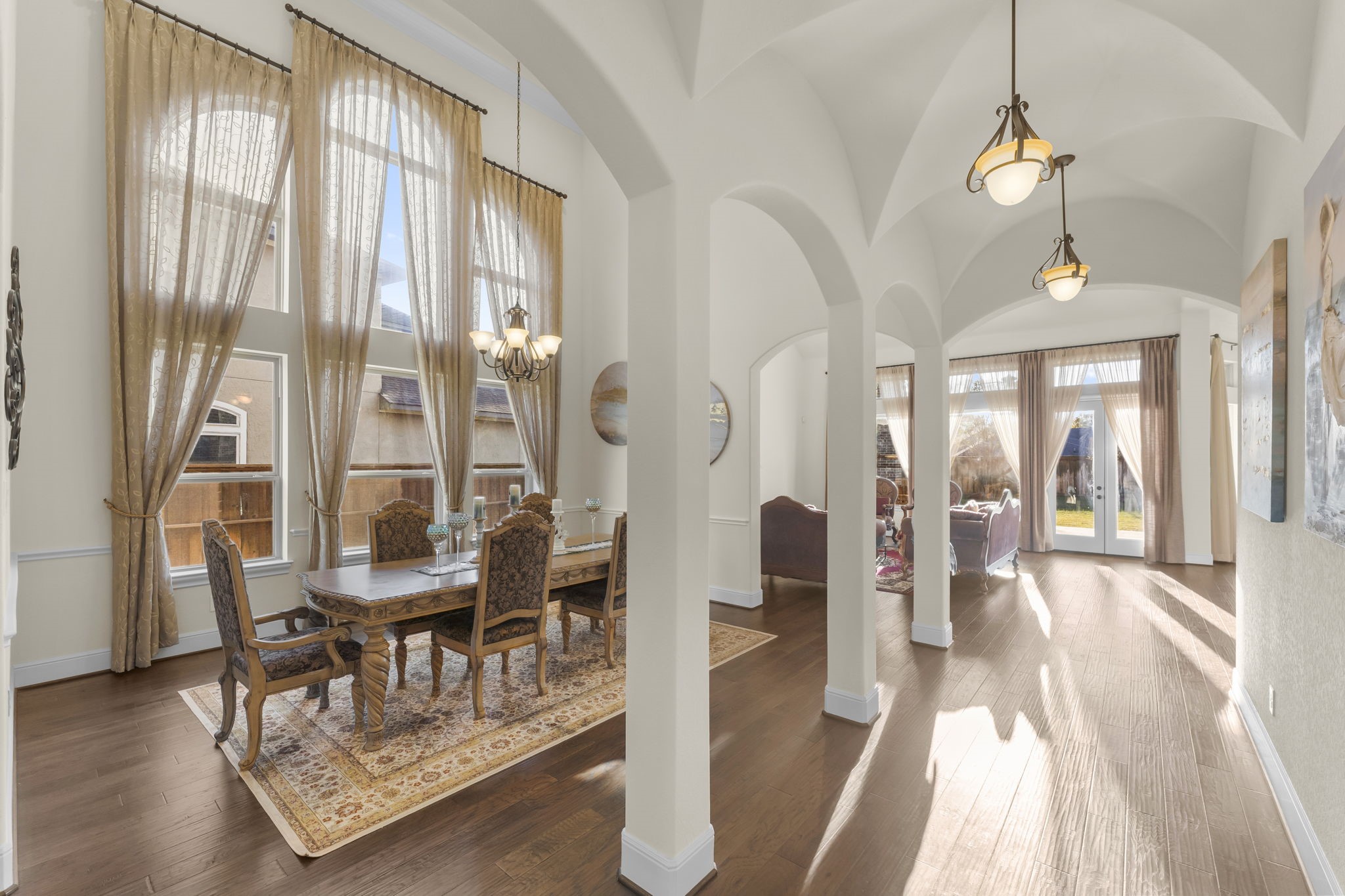 4022 Sabine Valley Trail Spring, TX 77386 - Photo 9 of 50 The architecture and attention to detail is obvious throughout the home.