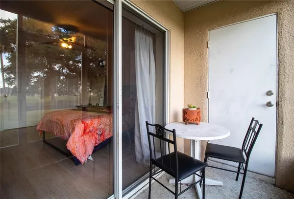 a outdoor space with furniture